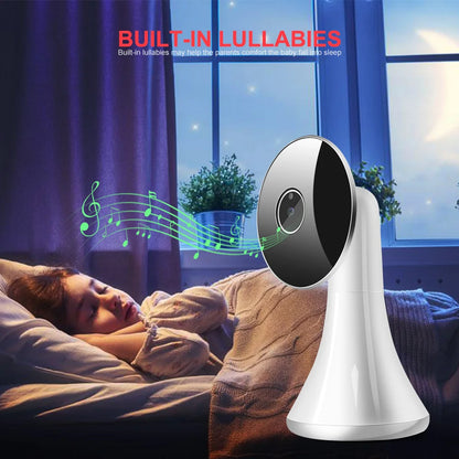 Portable 2.4GHz Wireless Video Baby Monitor with Smart Watch Design, Night Vision, Cry Alarm, and Temperature Sensor VB606