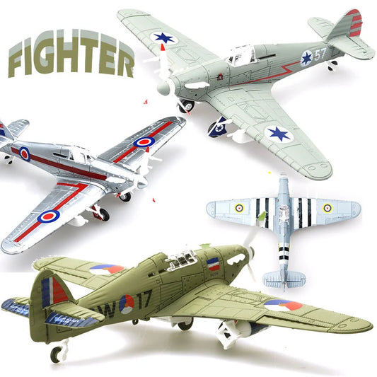 DIY Military Aircraft Model Building Kit - Engaging Educational Toy for Kids Ages 4+