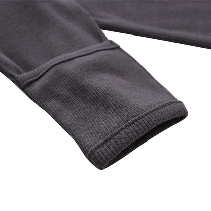 Solid Color Long Sleeve Cotton Baby Romper for Newborns and Toddlers - Jumpsuit for Boys and Girls, Ideal for Spring and Autumn