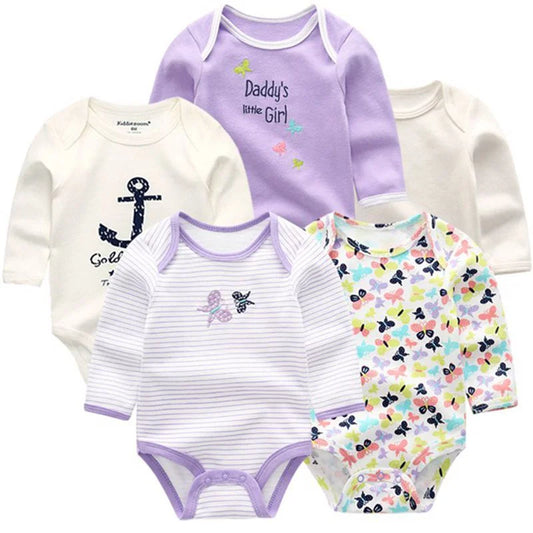 2022 Unisex Newborn Baby Bodysuit Short Sleeve Animal Print Outfit for Boys and Girls 0-12M