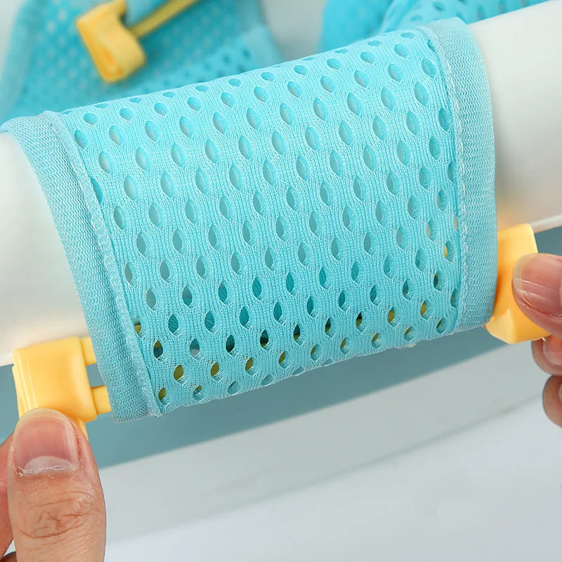 Adjustable Newborn Bath Net Mat - Safe & Comfortable Bath Protector for Babies