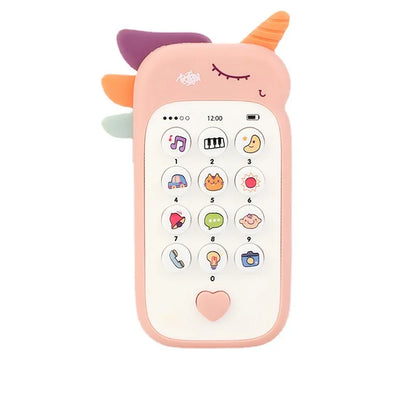 Musical Bilingual Baby Mobile Phone Toy - Early Learning Interactive Play for 3-6 Years