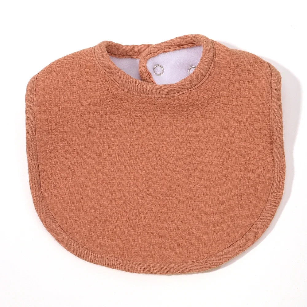 Soft Adjustable Cotton Bibs for Infants and Toddlers - Stylish Burp Cloths and Feeding Scarf for Boys and Girls