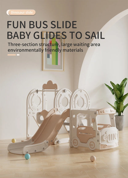 Versatile Climbing Slide for Kids – Safe and Portable Indoor/Outdoor Baby Slider for Ages 3-12