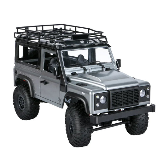 1:12 Scale MN-99S 2.4G 4WD RC Rock Crawler Truck - RTR Remote Control D90 Defender Pickup for Kids and Boys