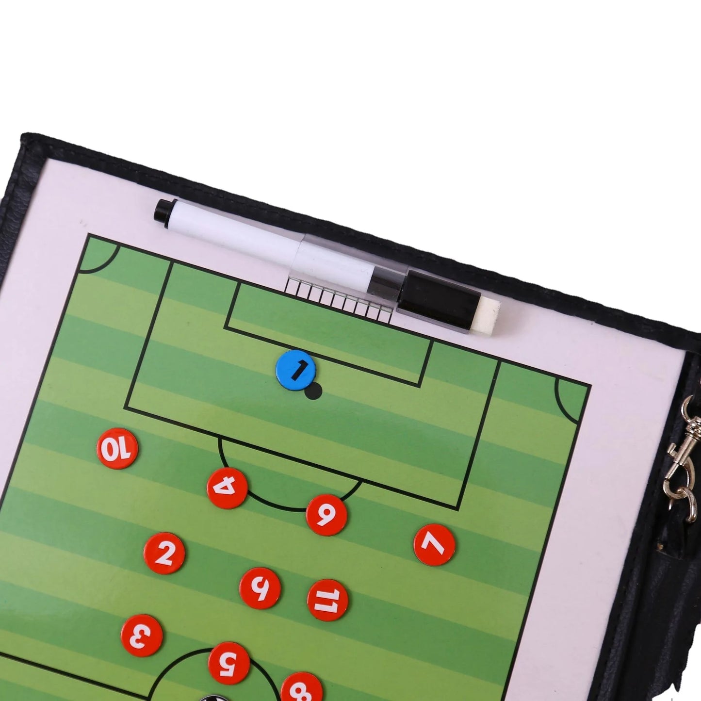 Magnetic Tactical Coaching Board for Kids - Foldable Soccer, Basketball, and Volleyball Training Tool