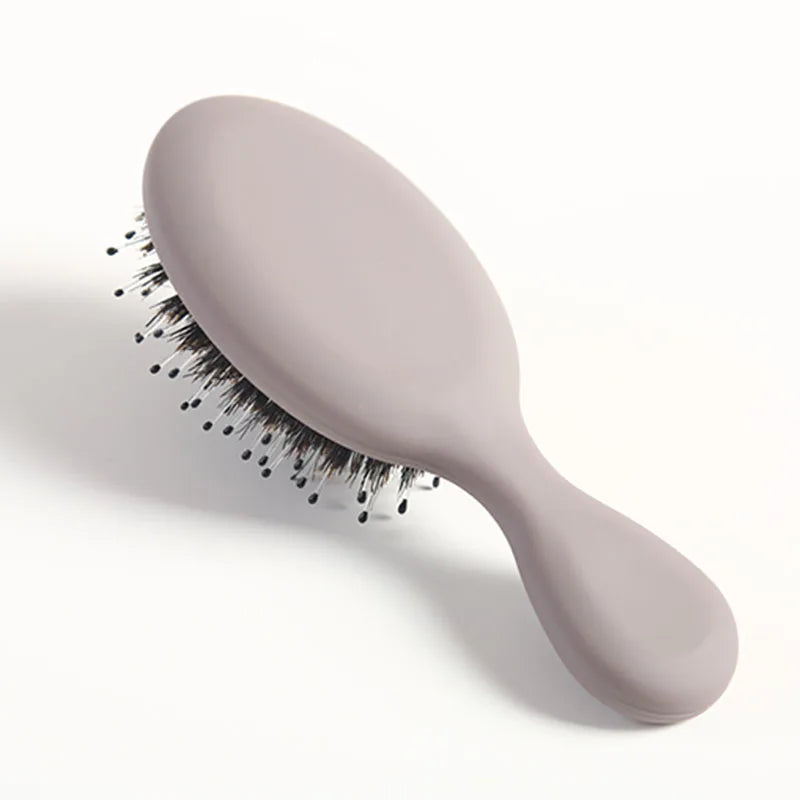 Compact Salon-Style Pocket Hair Comb & Massager for Healthy Hair Care