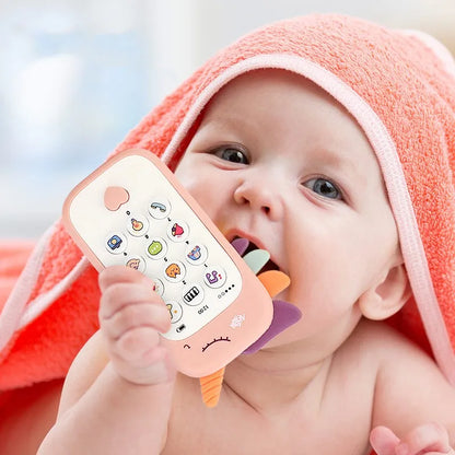 Musical Bilingual Baby Mobile Phone Toy - Early Learning Interactive Play for 3-6 Years