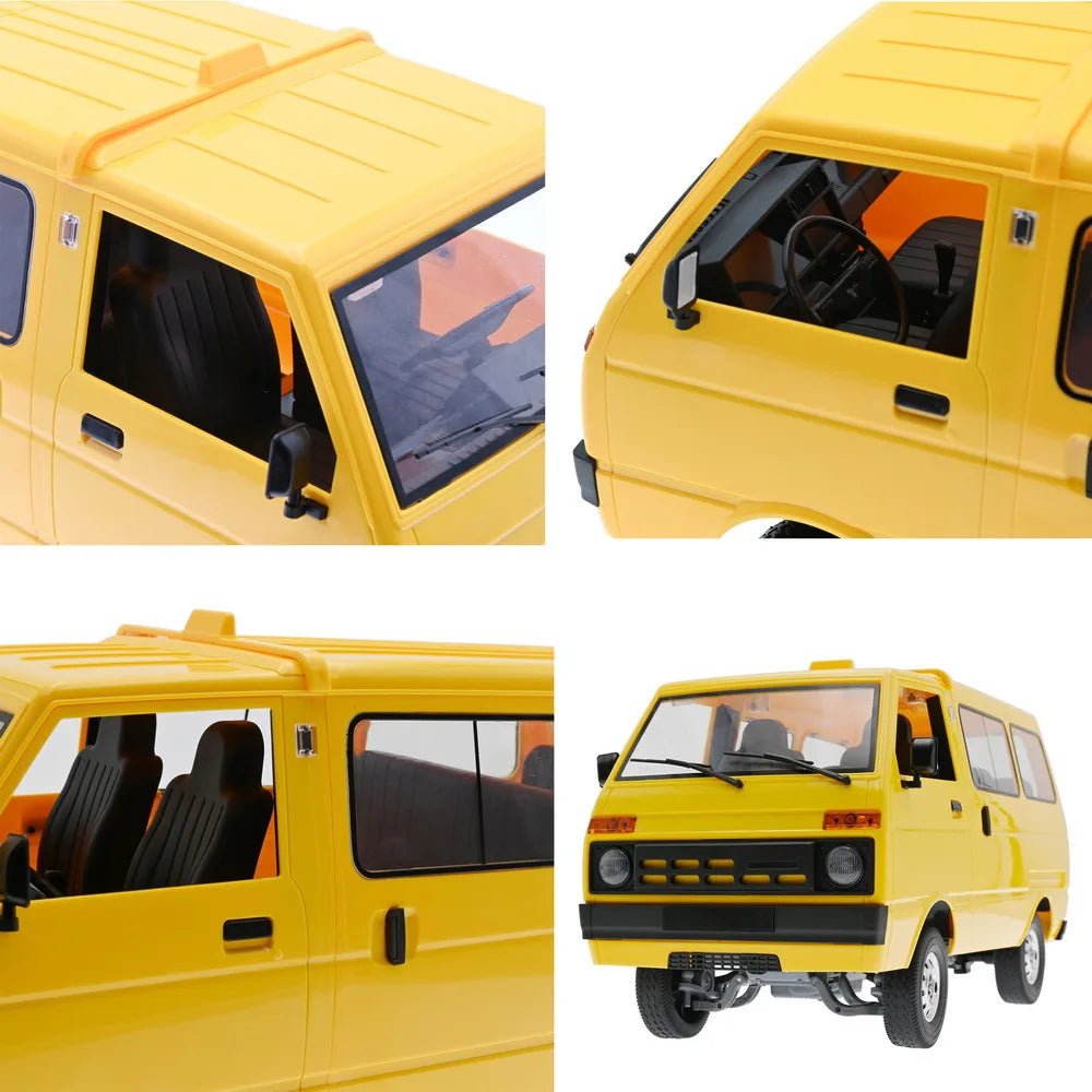 WPL D42 1/10 Scale Off-Road RC Drift Truck with LED Remote Control - Perfect Gift for Boys and Kids