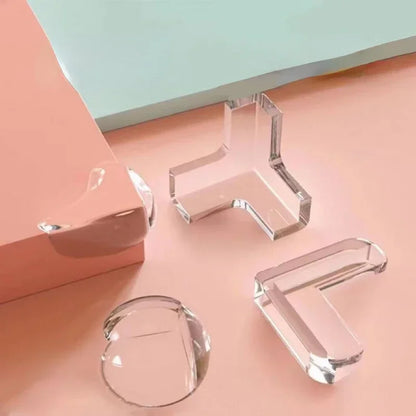 Child Safety Corner Edge Guards - Soft Silicone Protectors for Home Use (Available in 1 to 12 Pieces)