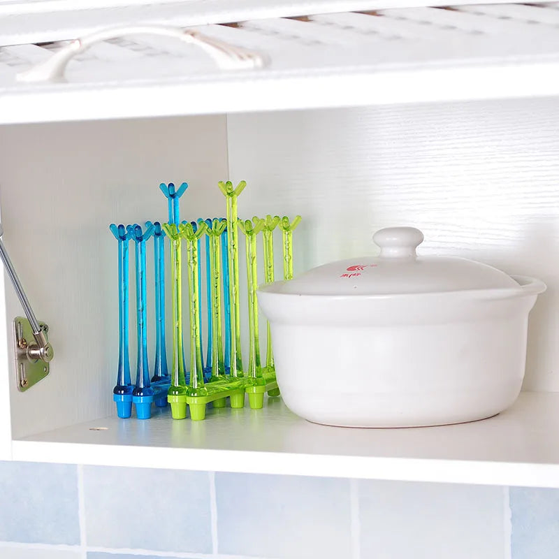 Infant Toddler Bottle Drying Rack and Storage Organizer for Efficient Nursery Management