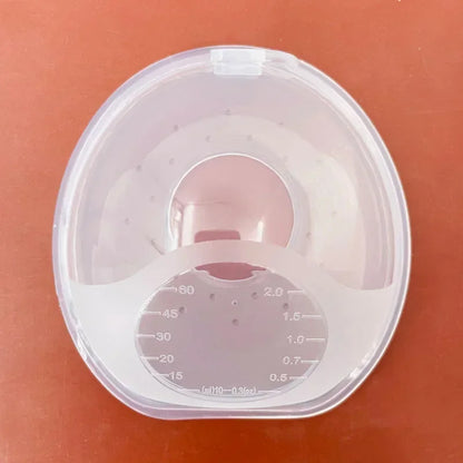 Silicone Mother's Milk Collector With Scale Wearable Anti Spill Breast Pads Nipple Pain Protector Maternity Breastfeeding