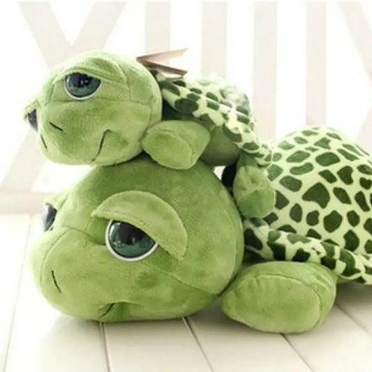 Adorable Soft Tortoise Plush Toys with Big Green Eyes – Perfect Stuffed Animal Gift for Kids
