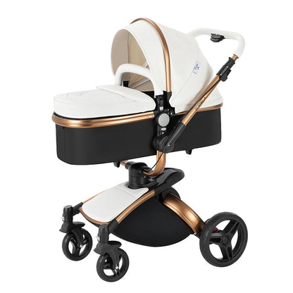 Versatile 3-in-1 Lightweight Baby Stroller for Newborns - Easy-Fold Carriage and Travel Solution