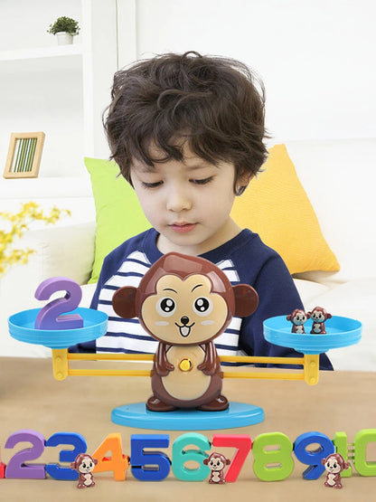Montessori Frog Balance Scale Math Toy for Kids - Fun Early Learning Puzzle & Educational Gift