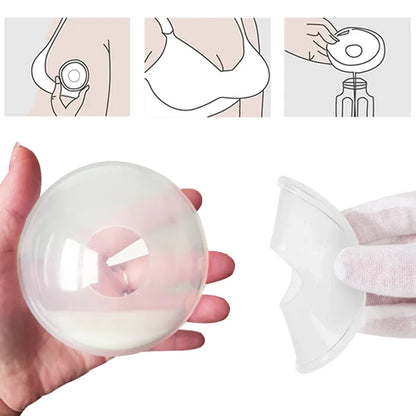 Breastfeeding Comfort Shell: Sore Nipple Protector & Milk Collector for Moms