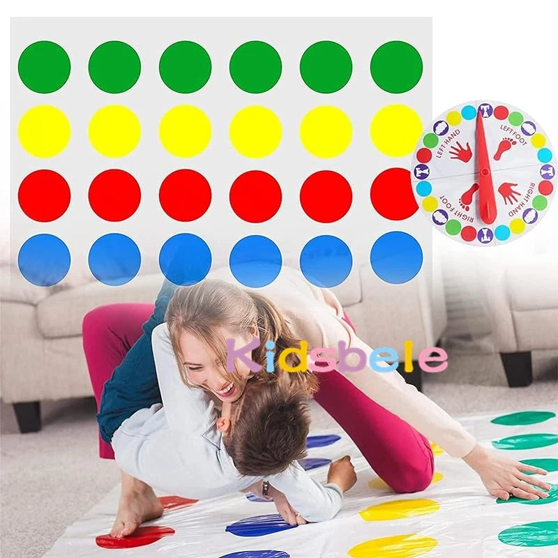 Interactive Twister Game for Family Fun and Balance Training – Perfect for Parties and Parent-Child Activities
