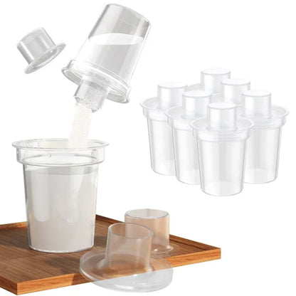 6pcs Portable Baby Food Storag Box Multifunction Openings Cereal Snack Container Infant Milk Powder Boxs Toddle Kitchen Supplies