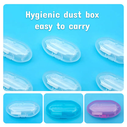 Gentle Silicone Finger Toothbrush for Infants - BPA Free Baby Oral Care Brush
