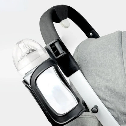 Multifunctional 360-Degree Rotating Cup Holder for Strollers and Bicycles