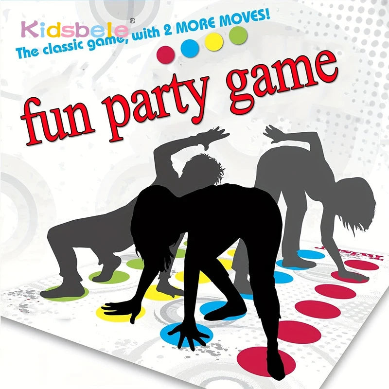Interactive Twister Game for Family Fun and Balance Training – Perfect for Parties and Parent-Child Activities