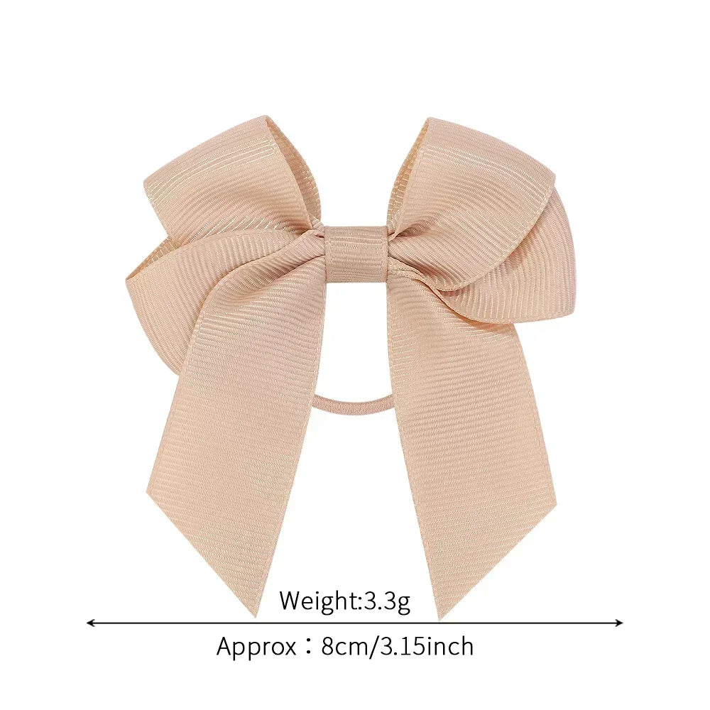 10-Pack Cute Elastic Hair Ties for Girls and Babies - Ideal Rubber Bands for Ponytails and Hair Styles