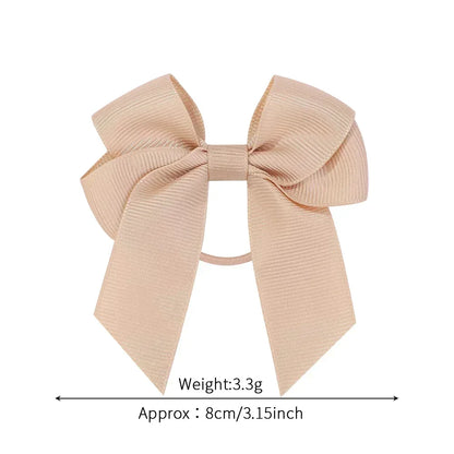 10-Pack Cute Elastic Hair Ties for Girls and Babies - Ideal Rubber Bands for Ponytails and Hair Styles