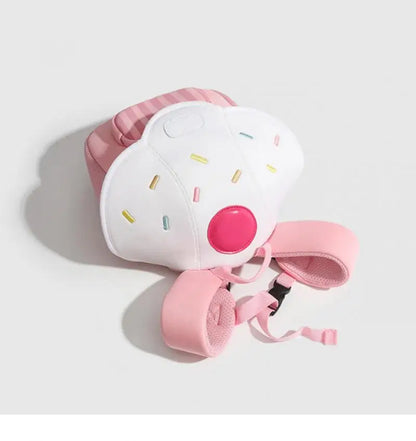 Adorable Mushroom-Themed Kids Backpack for Kindergarten - Cute Zipper Bag for Boys and Girls, Perfect for Travel and Snacks