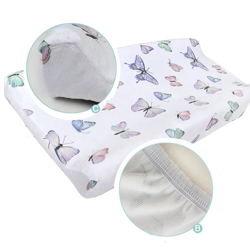 1Pc Super Soft Reusable Changing Pad Cover Printing Design Minky Material Baby Breathable Diaper Pad Sheets Cover