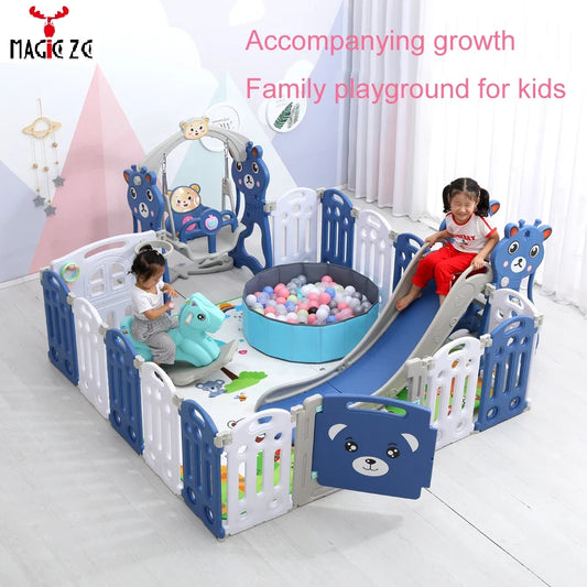 Portable Baby Playpen - Foldable Kids Playground and Safety Park for Infants