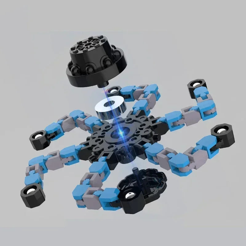 New Deformed Fidget Spinner Chain Toys for Children Antistress Hand Spinner Vent Toys Adult Stress Relief Sensory Gyro Gift