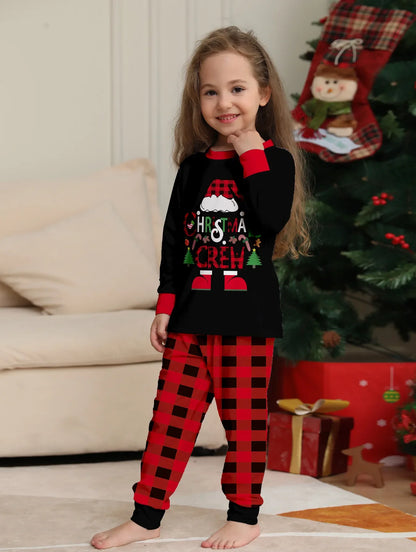 Christmas Family Matching Pajama Sets - Cartoon Print Sleepwear for Adults, Kids, and Babies - Festive Holiday Homewear