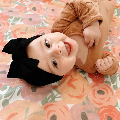 48-Color Bowknot Headband for Babies - Stylish Elastic Hair Accessory for Girls