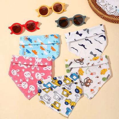 Adorable Baby Bib and Sunglasses Set with Bandana for Outdoor Sun Safety – Perfect Gift for Newborns and Kids Fashion