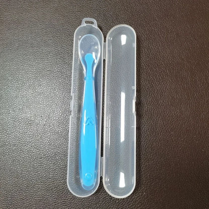 Gentle Silicone Toddler Spoon: Safe and Soft Feeding Tool for Infants and Young Children