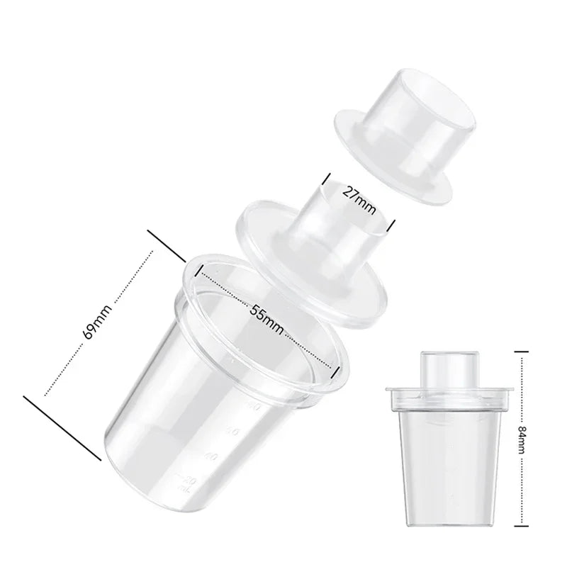 6pcs Portable Baby Food Storag Box Multifunction Openings Cereal Snack Container Infant Milk Powder Boxs Toddle Kitchen Supplies