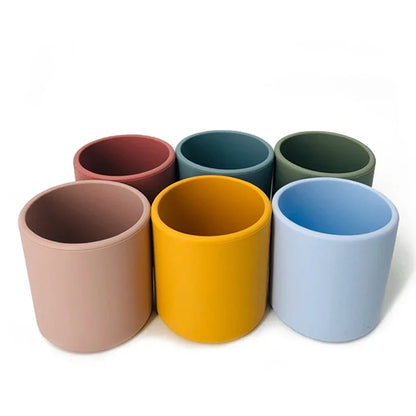 Toddler-Friendly BPA-Free Silicone Drinking Cup for Infants and Kids - Heat-Resistant & Food Grade