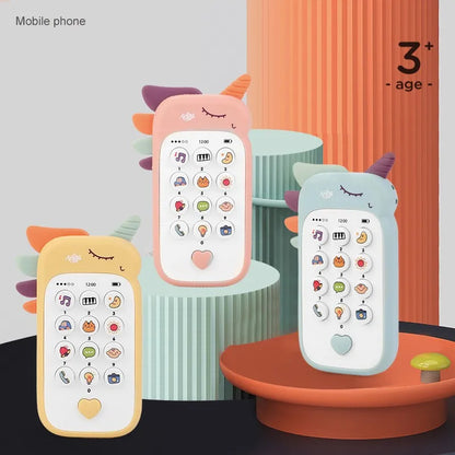 Musical Bilingual Baby Mobile Phone Toy - Early Learning Interactive Play for 3-6 Years