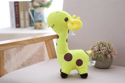 Colorful Giraffe Plush Pendant - Soft Stuffed Animal Doll for Kids, Ideal Christmas and Birthday Gift (18/25cm)