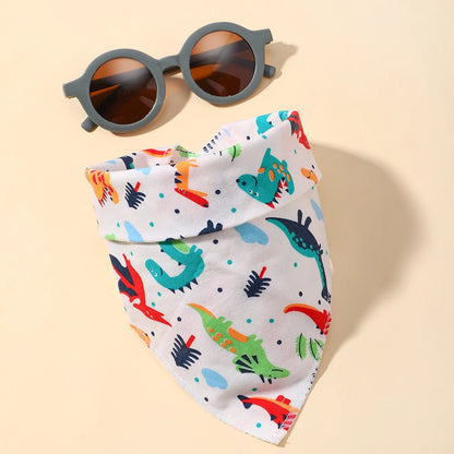 Adorable Baby Bib and Sunglasses Set with Bandana for Outdoor Sun Safety – Perfect Gift for Newborns and Kids Fashion