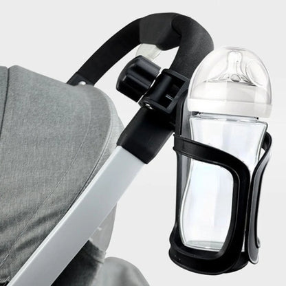 Universal 360-Degree Rotating Cup Holder for Baby Strollers and Prams
