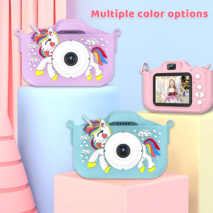 Mini Kids Camera Toys Cute Digital Camera Toy HD 1080P 2.0-inch Kids Camera Record Life Camera For Boy Girl Best Gift