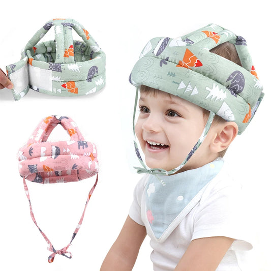 Toddler Protective Headgear - Adjustable Baby Safety Helmet for Learning to Walk and Fall Prevention