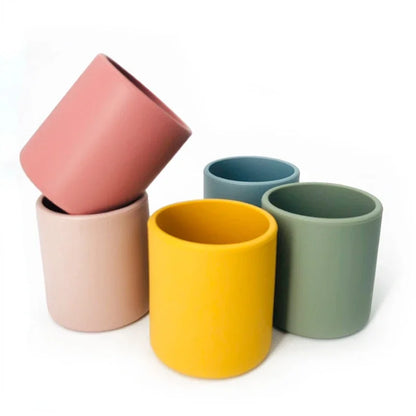 Toddler-Friendly BPA-Free Silicone Drinking Cup for Infants and Kids - Heat-Resistant & Food Grade