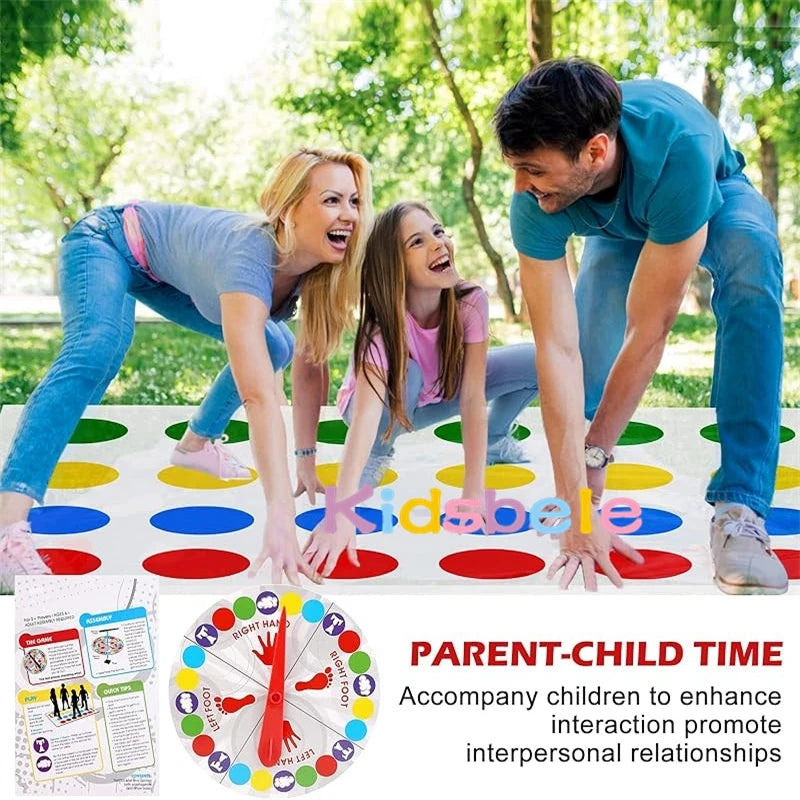 Interactive Twister Game for Family Fun and Balance Training – Perfect for Parties and Parent-Child Activities