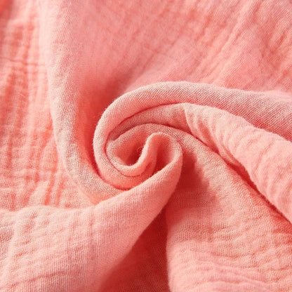 Adorable 30X30cm Double-Layer Cotton Cat-Themed Blanket for Babies & Toddlers