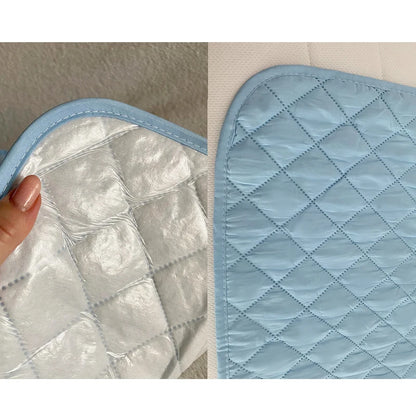 Waterproof Infant Diaper Changing Pad - Soft Cotton Urine Mat for Babies