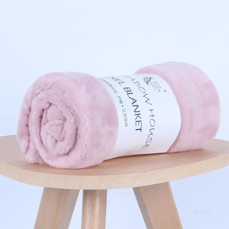 Ultra-Soft Fleece Swaddle Blanket for Infants - Warm Flannel Baby Bedding Set