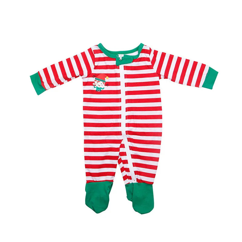Matching Family Christmas Pajama Set 2023 - Xmas Print Soft PJs for Adults, Kids, and Infants