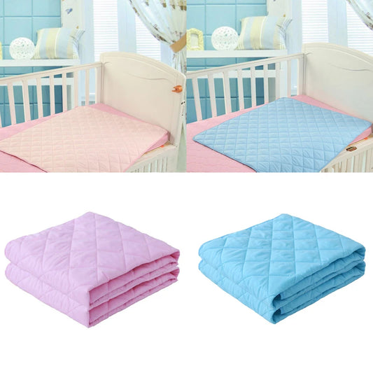 Waterproof Infant Diaper Changing Pad - Soft Cotton Urine Mat for Babies